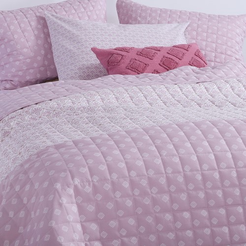 Κουβερλί Μονό Nef-Nef Homeware Keylan 180x240 Mauve