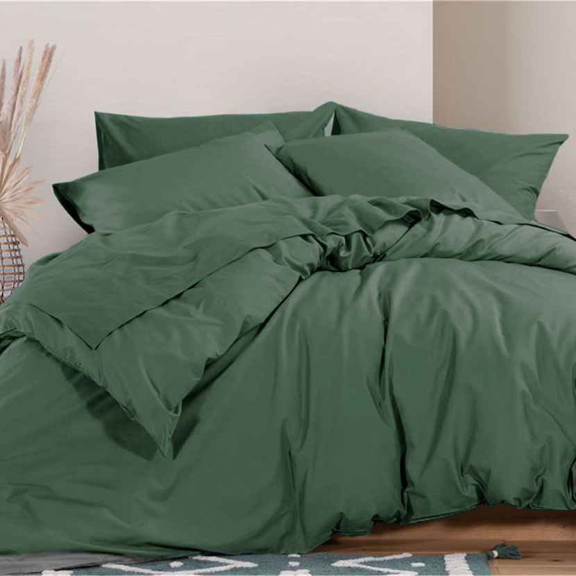  Παπλωματοθήκη Υπέρδιπλη Βαμβακερή Nef-Nef Homeware Basic-22 230X240 Green