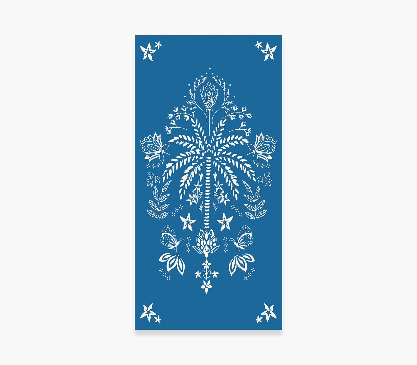Πετσέτα Θαλάσσης Nef-Nef Homeware Oriental 80x160 Blue 