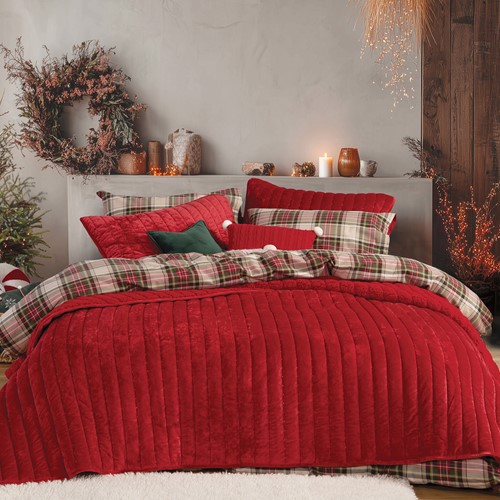 ΚΟΥΒΕΡΤΟΠΑΠΛΩΜΑ ΥΠΕΡΔΙΠΛΟ SWEET CHRISTMAS 240X220 NEF-NEF HOMEWARE