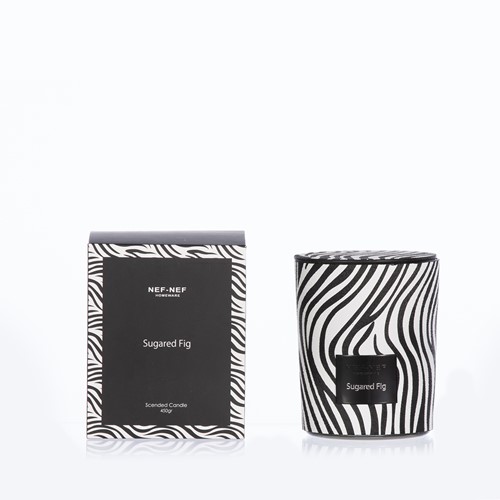 Αρωματικό Κερί Nef-Nef Homeware Sugared Fig 400ml