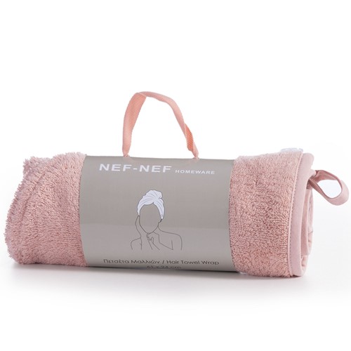 Πετσέτα Μαλλιών Nef-Nef Sandy 61Χ24 Pink