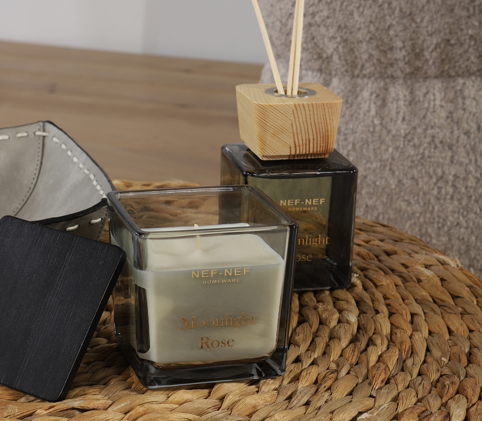 Αρωματικό Κερί Nef-Nef Homeware Moonlight Rose 25 200gr 