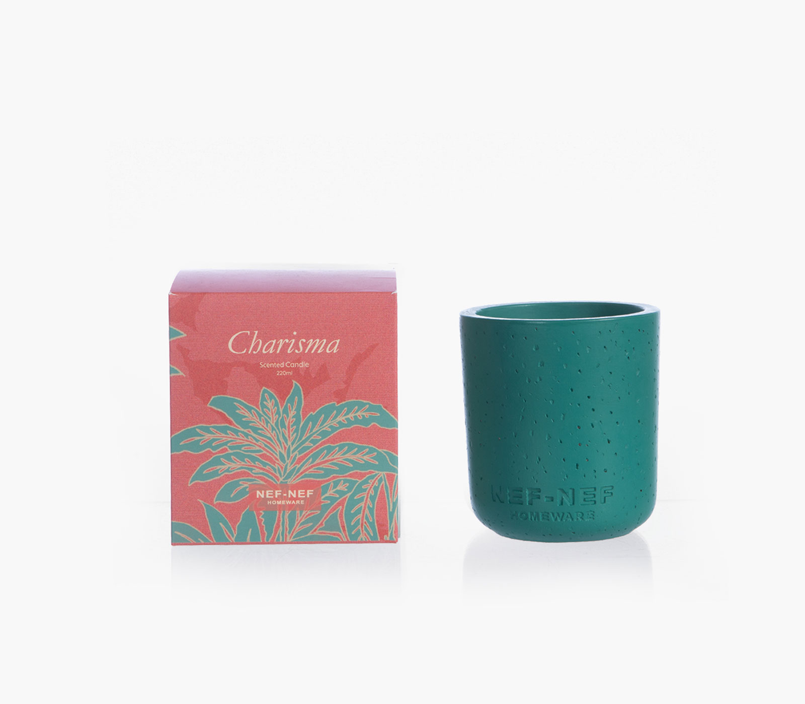 Αρωματικό Κερί Nef-Nef Homeware Charisma 220gr Coral