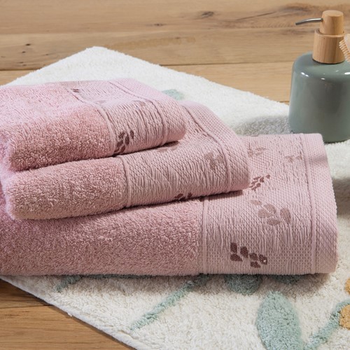 Σετ Πετσέτες Nef-Nef Homeware (3ΤΜΧ) Sylia Pink