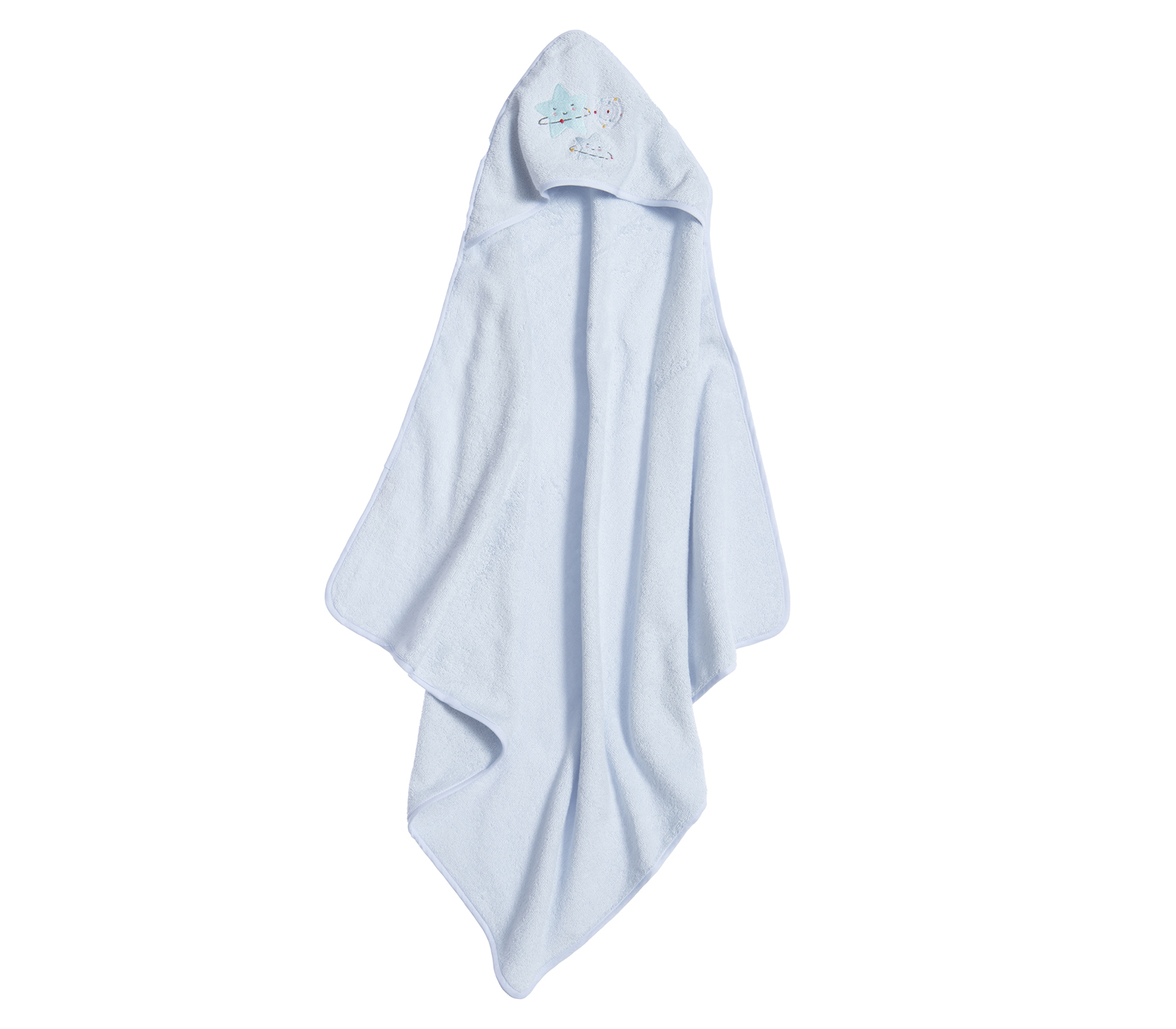 Bρεφική Κάπα Nef-Nef Homeware Explore The Universe 75x75 L.Blue