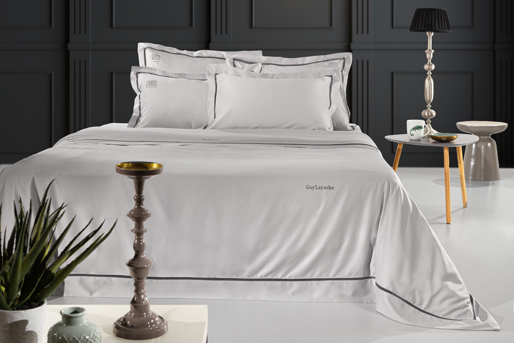 Σετ Σεντόνια King Size Guy Laroche 270x280 Blend Cement