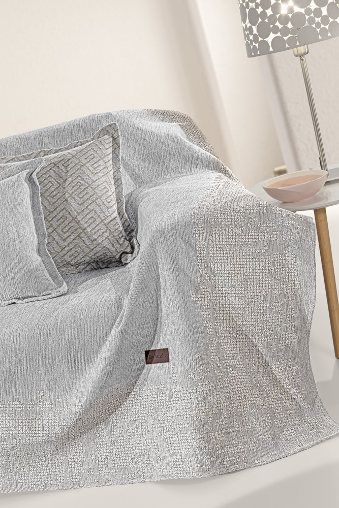 Ριχτάρι Πολυθρόνας Guy Laroche Perth 180X150 Grey