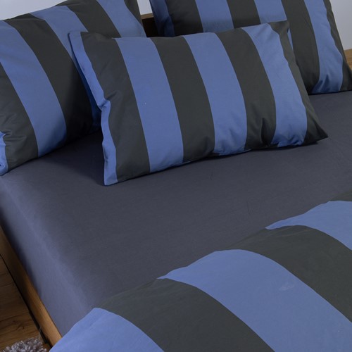 Μαξιλαροθήκη Nef-Nef Homeware Casual Vertia 52x72 Blue/Black