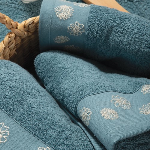 Πετσέτα Χεριών Nef-Nef Homeware Anthem 30x50 Smoke Blue