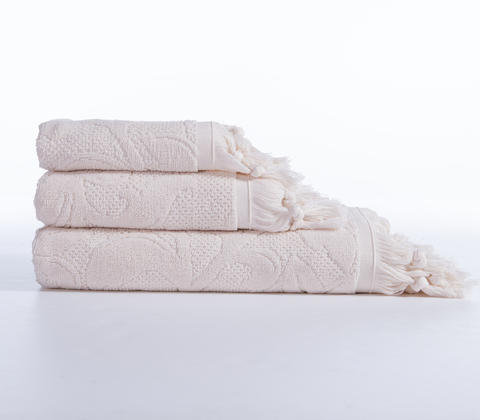 Πετσέτα Χεριών Nef-Nef Homeware Sangalia 30x50 Ecru 