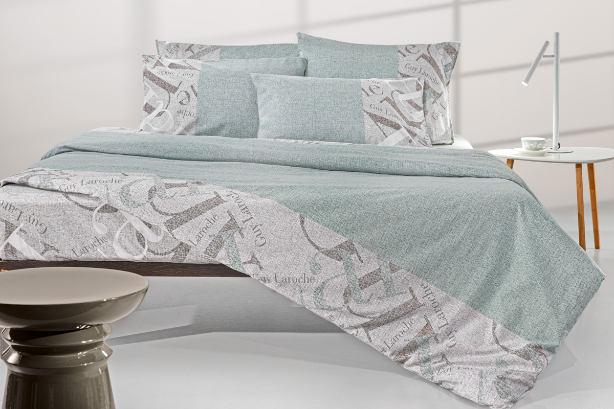 Σεντόνια Υπέρδιπλα Guy Laroche (Σετ) Passport Mint 240X265