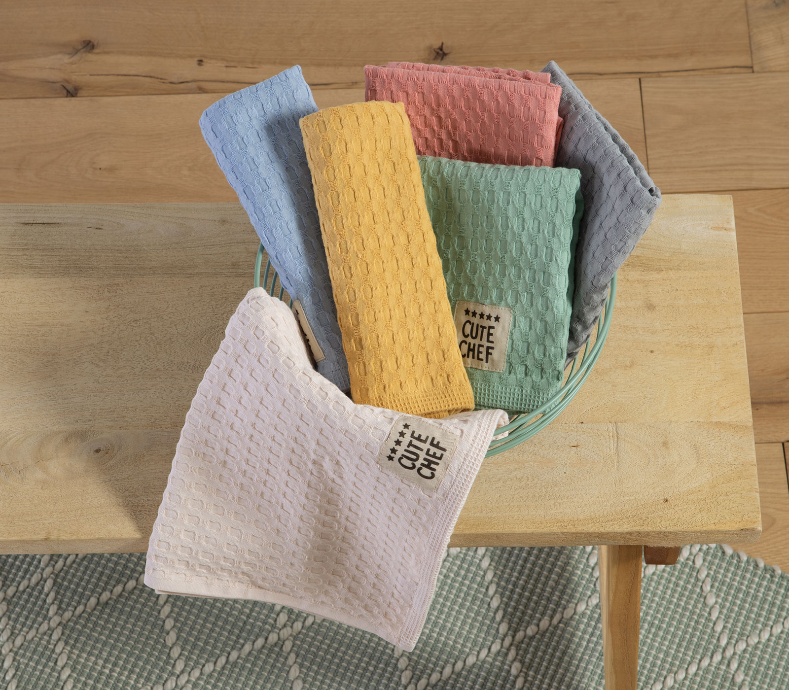 Ποτηρόπανο Nef-Nef Homeware Cute Chef 45X68 Yellow