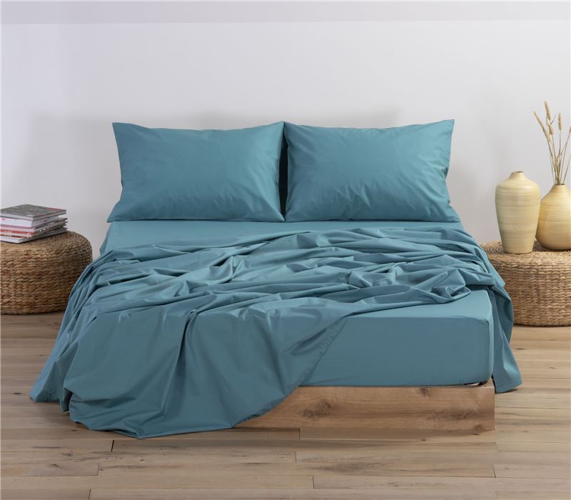 Σεντόνι Μονό Nef-Nef Basic 170X270 Dusty Aqua