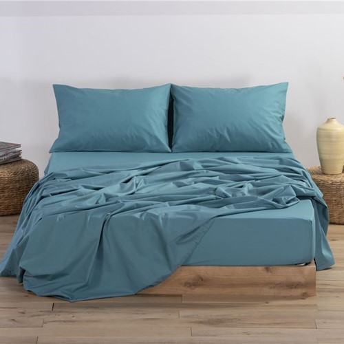 Σεντόνι Μονό Nef-Nef Basic 170X270 Dusty Aqua