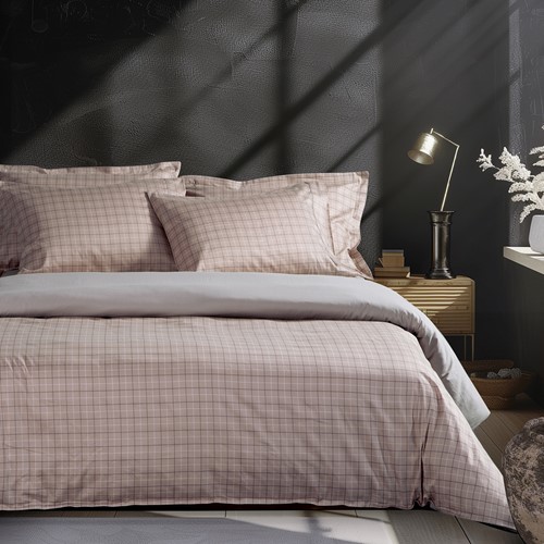 Παπλωματοθήκη Υπέρδιπλη Nef-Nef Homeware (Σετ) Gren 240X230 Beige