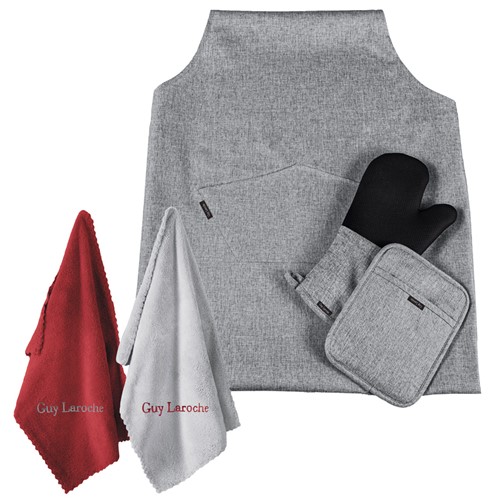 Σετ Κουζίνας Guy Laroche Cook (Σετ 5τμχ) Silver