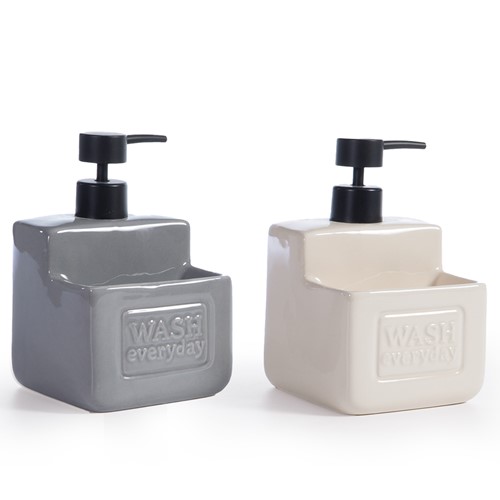 Δοχείο Κρεμοσάπουνου Nef-Nef Homeware Clean Off White