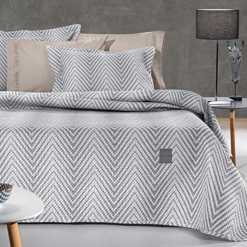 Κουβερλί Υπέρδιπλο Guy Laroche (Σετ) Vera Smoke 220X240