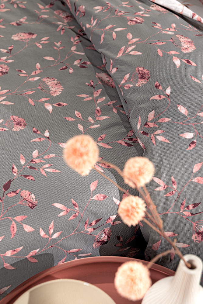Παπλωματοθήκη Μονή Guy Laroche Victoria Dusty Pink 165X225