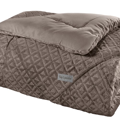 Κουβερτοπάπλωμα Μονό Guy Laroche Profile Cocoa 160x240