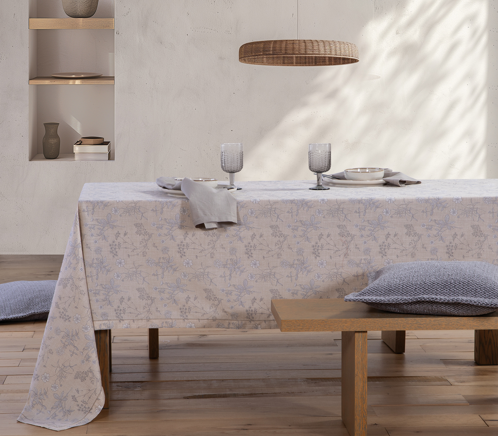 Τραπεζομάντηλο Nef-Nef Homeware Vista 150X250 Beige