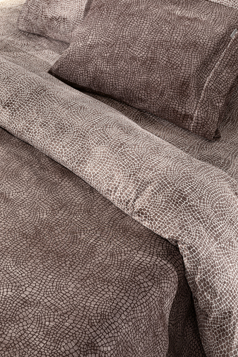 Σεντόνια Ημίδιπλα Guy Laroche (Σετ) Safari Choco 180X265 