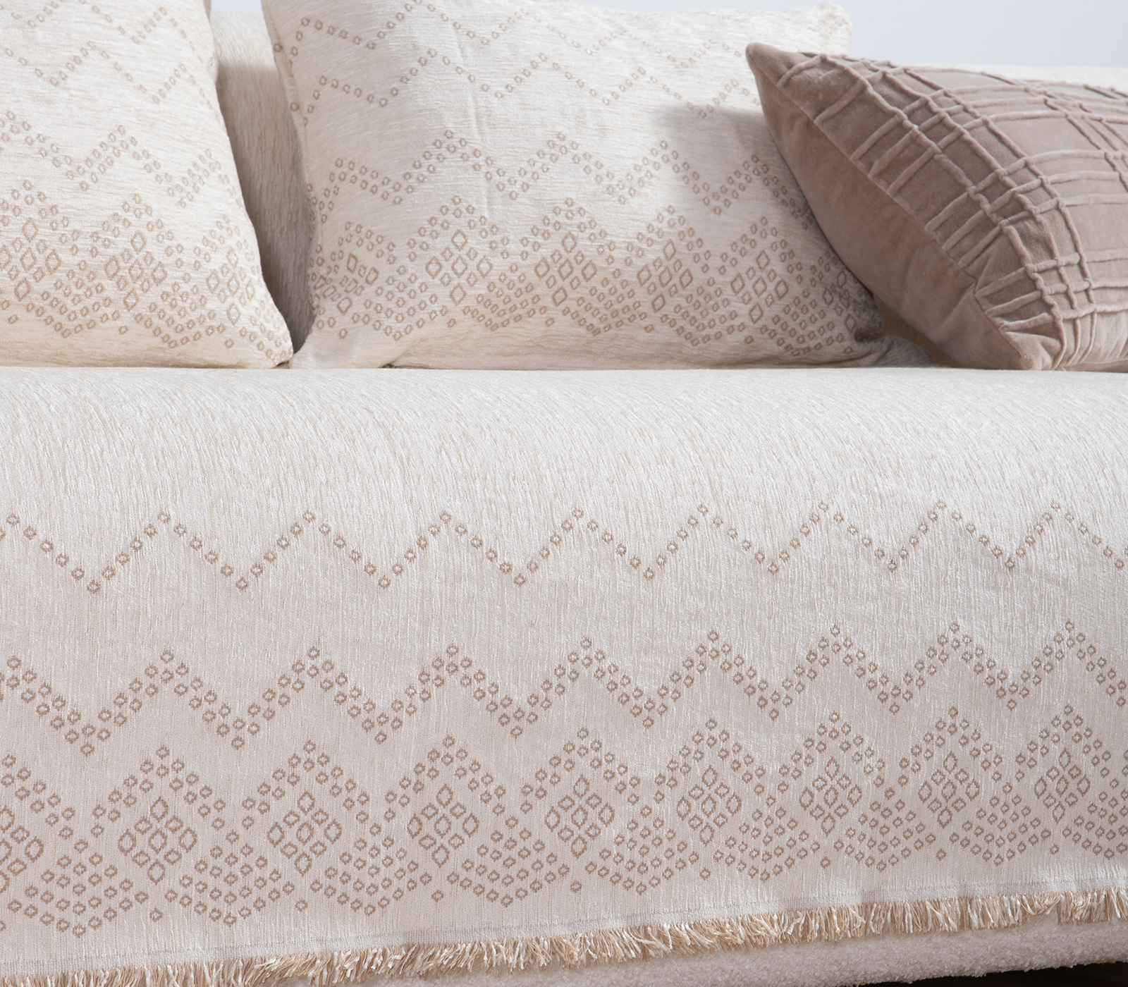 Ριχτάρι Διθεσίου Nef-Nef Homeware Typhoon 170x250 Ecru