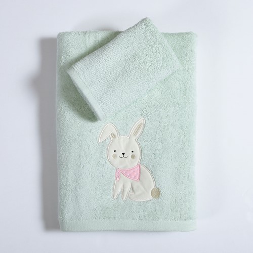 Βρεφικές Πετσέτες Nef-Nef Homeware (2ΤΜΧ) Pic Nic Together Milky Green