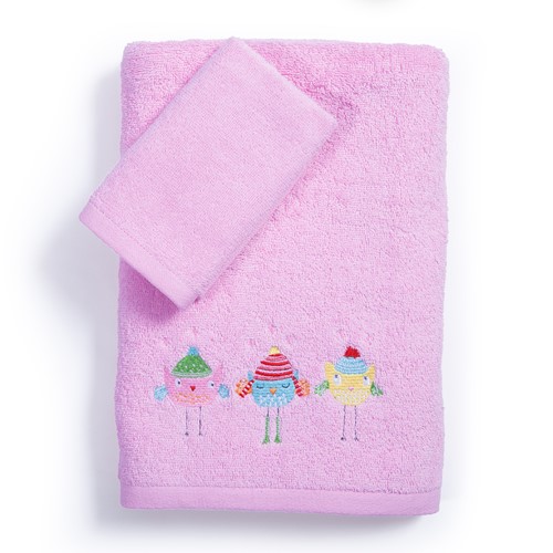 Παιδικές Πετσέτες Nef-Nef Homeware (Σετ) Tweet so Sweet-Lovely Lilac
