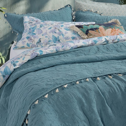 Κουβερλί Υπέρδιπλο Nef-Nef Homeware Feraggio 230x240 Petrol
