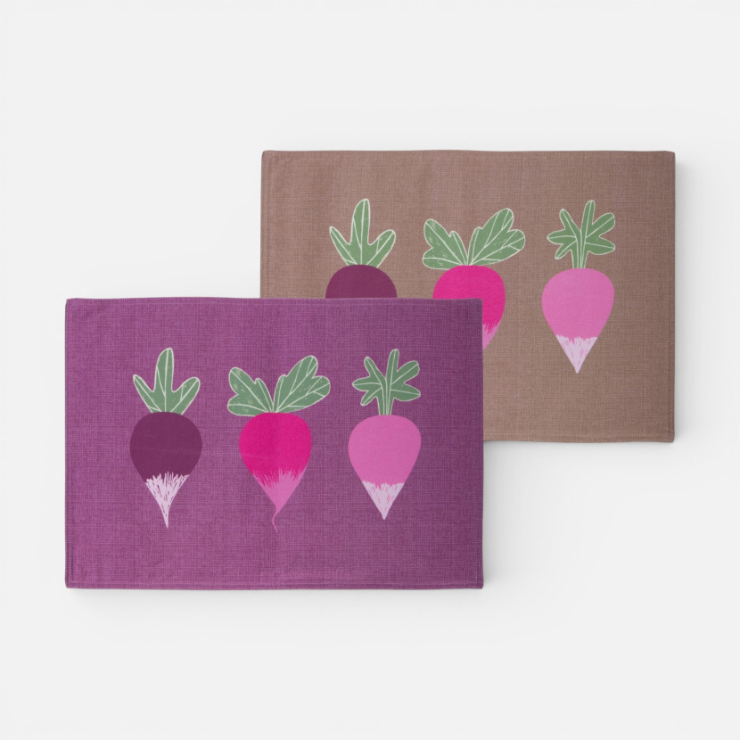 Σουπλά Διπλής Όψεως Nef Nef Homeware Radish 33X48  