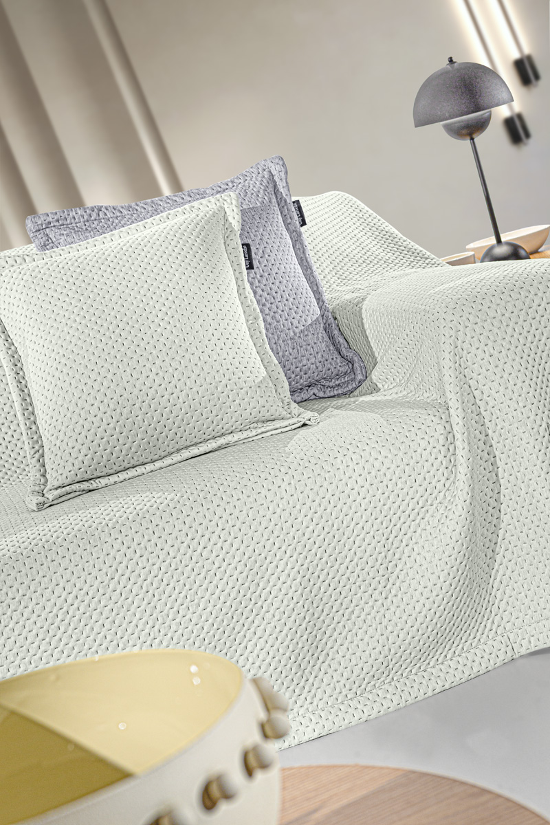 Ριχτάρι Τριθεσίου Guy Laroche Cooling Verde 170X300 + Μαξιλάρι 45X45+3