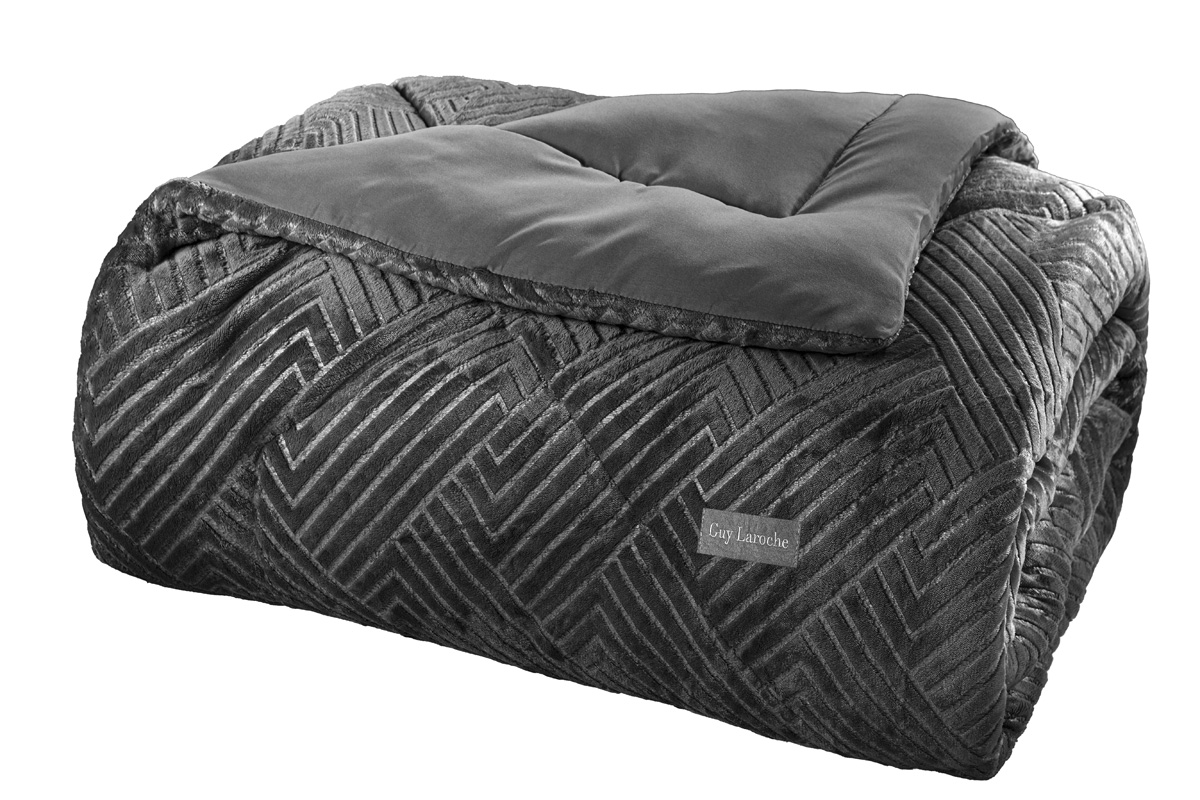Πάπλωμα Ημίδιπλο Guy Laroche York Anthracite 180X240