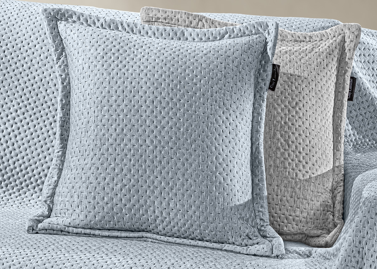 Ριχτάρι Πολυθρόνας Guy Laroche Cooling Denim  170X150 + Μαξιλάρι 40X40+3