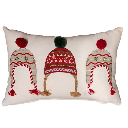 ΧΡΙΣΤΟΥΓΕΝΝΙΑΤΙΚΟ ΔΙΑΚΟΣΜΗΤΙΚΟ ΜΑΞΙΛΑΡΙ WHITE CHRISTMAS 30X45 NEF-NEF HOMEWARE