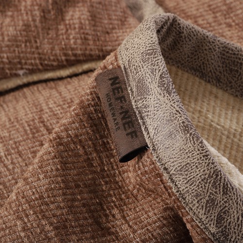 Ριχτάρι Τετραθεσίου Nef-Nef Homeware New Tanger 180x350 Brown/Ecru