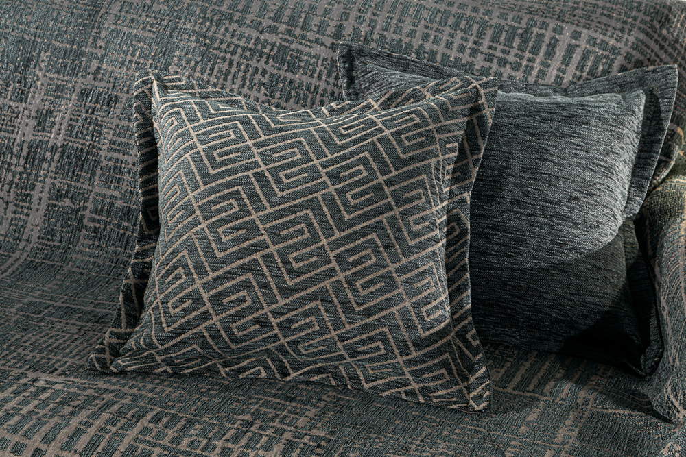 Ριχτάρι Πολυθρόνας Guy Laroche Melbourne Petrol 180X150