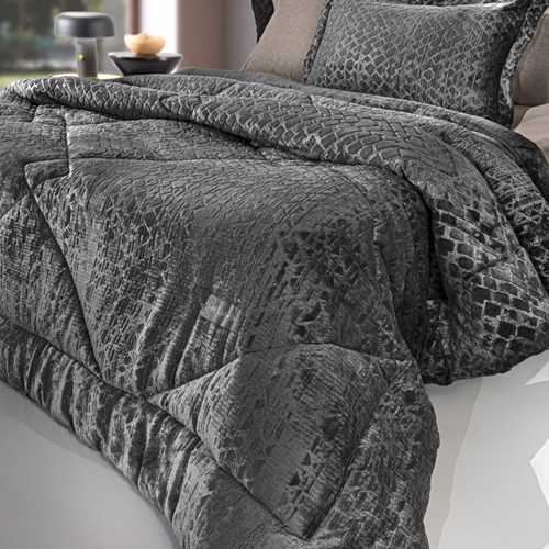 Μονό Πάπλωμα Guy Laroche Surreal 160X240 Anthracite