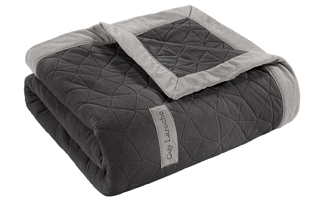 Ριχτάρι Τριθεσίου Guy Laroche Avalon Carbon 170x300 + Μαξιλάρι 45X45+3