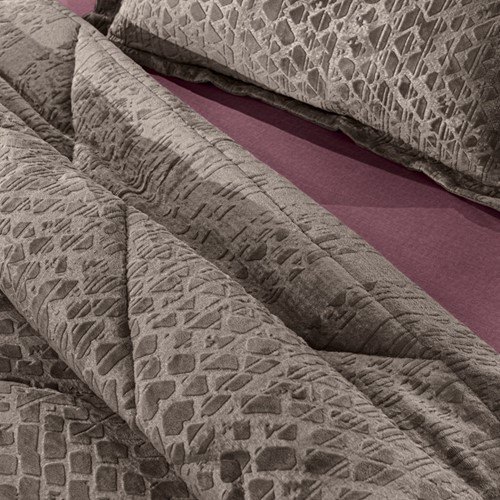King Size Πάπλωμα Guy Laroche Surreal 260X240 Cocoa