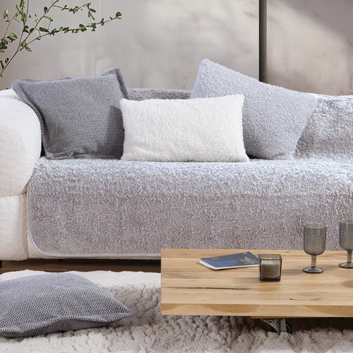 Ριχτάρι Τριθέσιου Nef-Nef Homeware Vanjel 150X300 Silver
