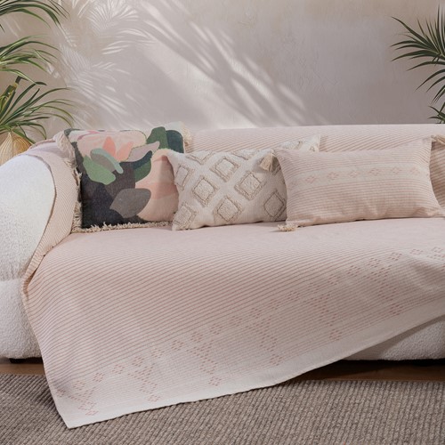 Ριχτάρι Πολυθρόνας Nef-Nef Homeware Resan 180x180 Peach