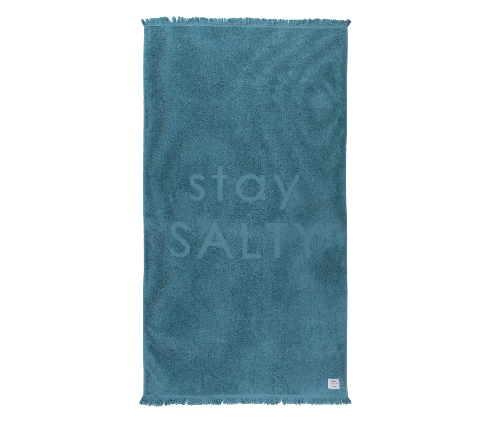 Πετσέτα Θαλάσσης Nef-Nef Stay Salty 90X170 Teal 