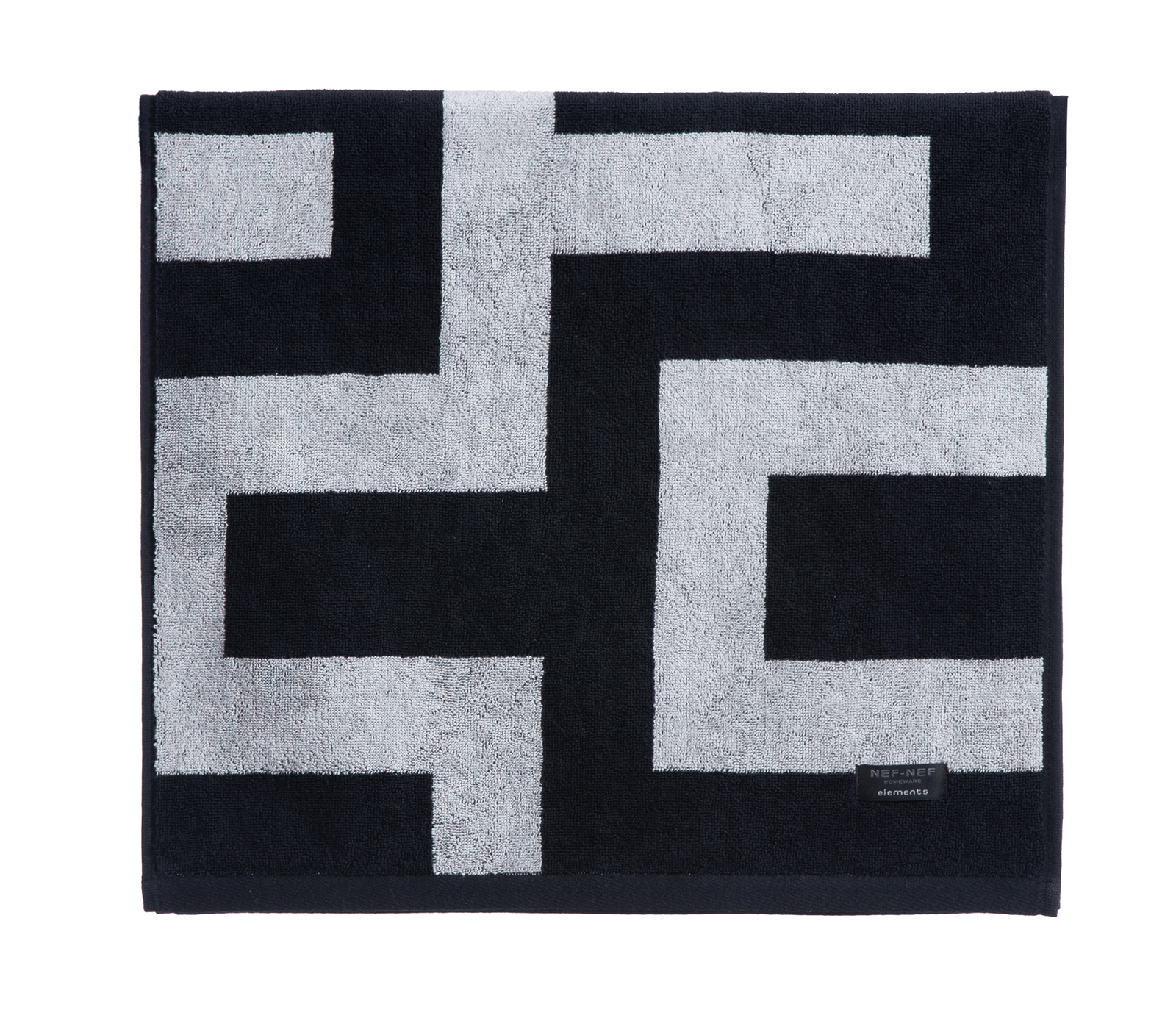 Πετσέτα Προσώπου Nef-Nef Homeware Thireon 50X90 Grey/Black