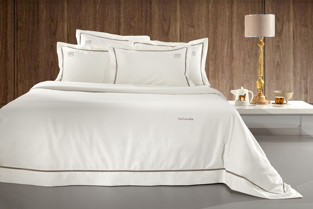 Παπλωματοθήκη King Size Guy Laroche Blend Taupe-Ivory 260X260