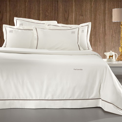 Παπλωματοθήκη King Size Guy Laroche Blend Taupe-Ivory 260X260