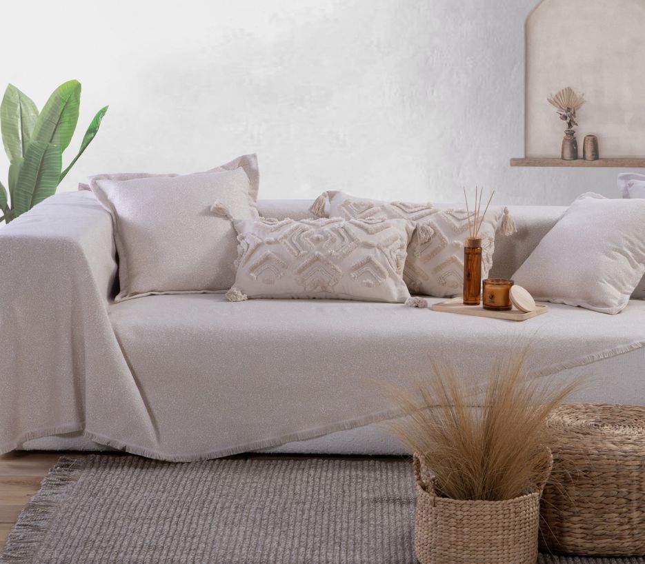 Ριχτάρι Τριθεσίου Nef-Nef Homeware Aronia 170X300 Εcru