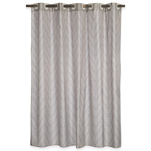 Κουρτίνα Μπάνιου Nef-Nef Homeware Fonteste 180x180 Silver