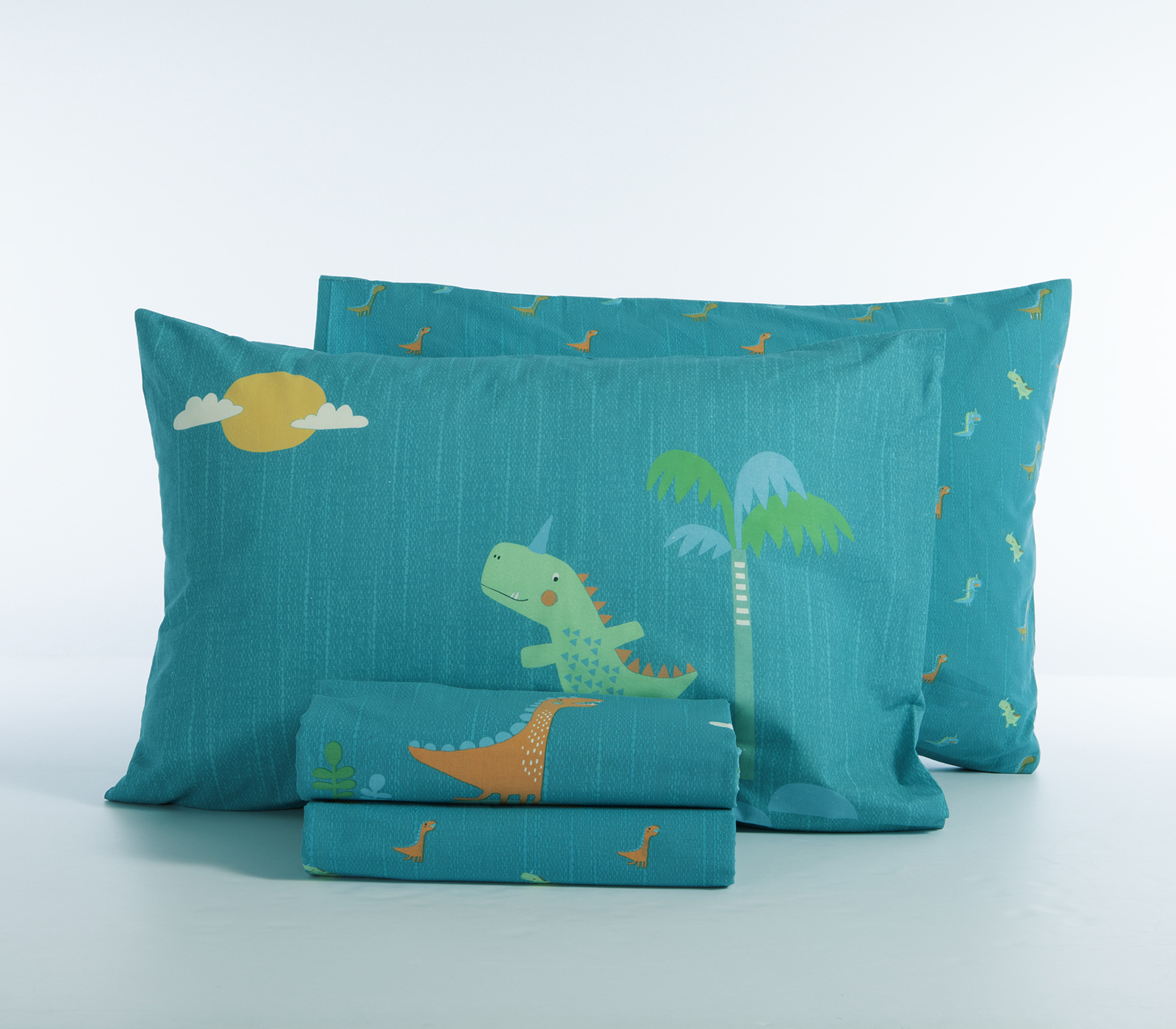 ΠΑΙΔΙΚΑ ΣΕΤ ΣΕΝΤΟΝΙΑ ΜΟΝΑ DINOS ON WHEELS 170Χ260 NEF-NEF HOMEWARE